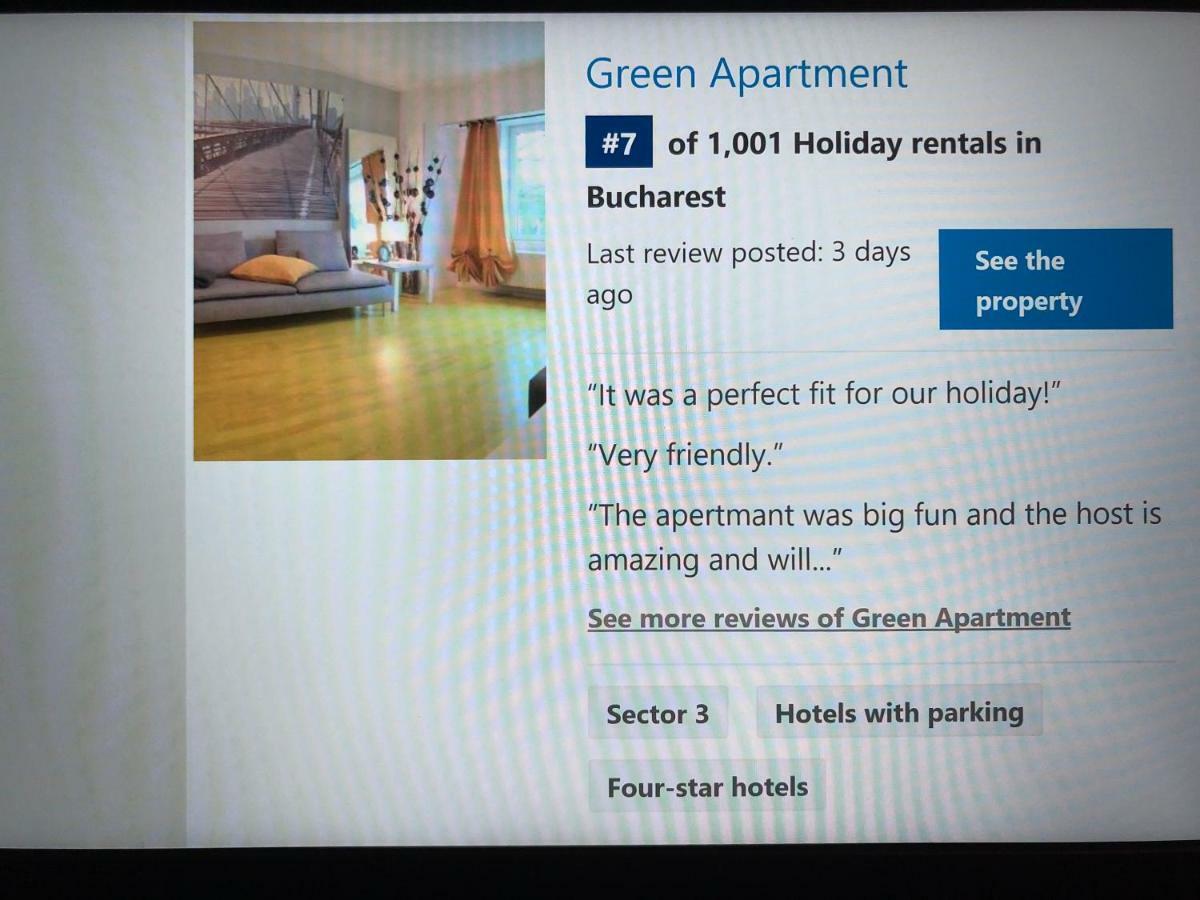 Green Apartment 59 Bucharest Luaran gambar